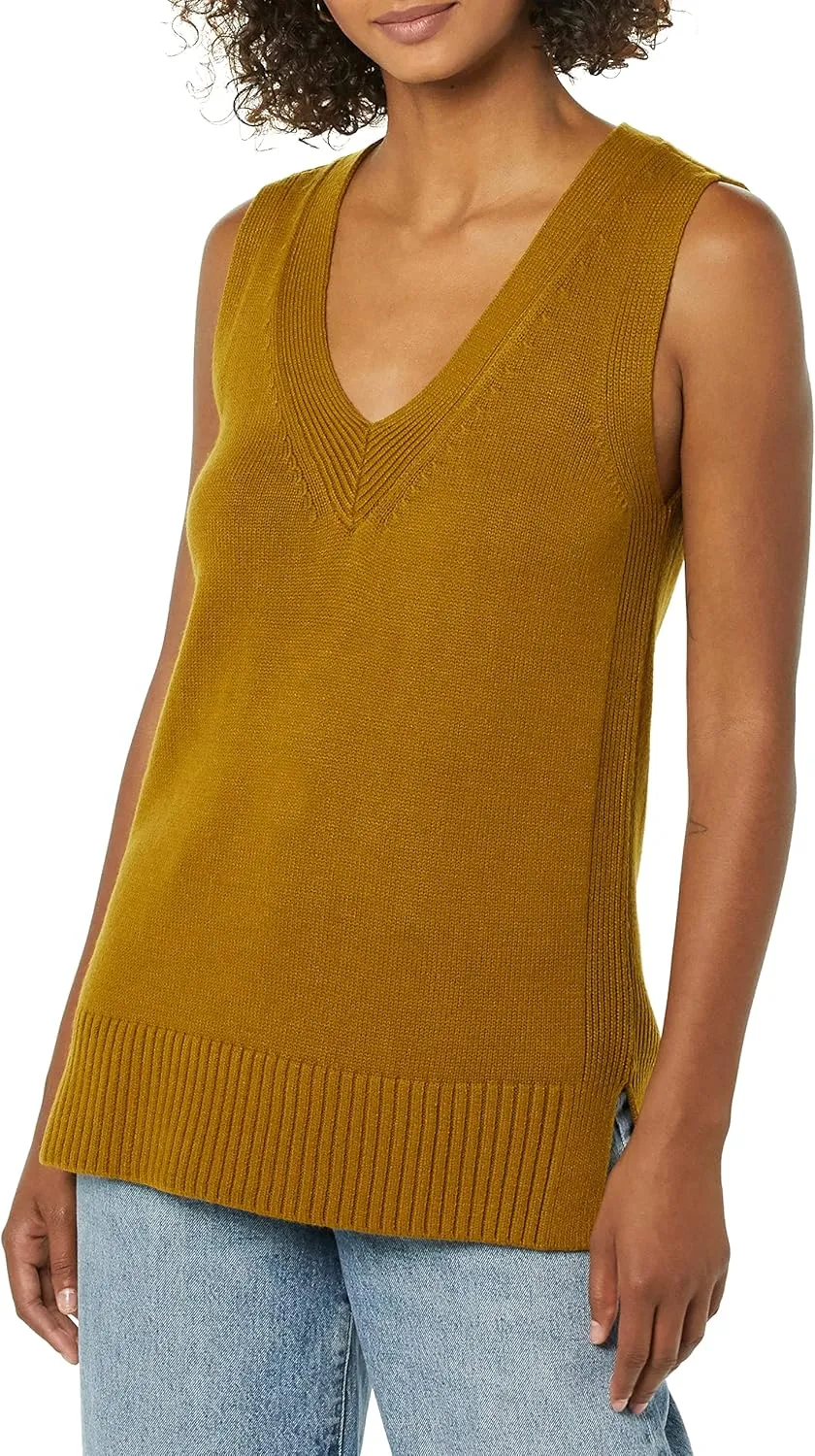 Amazon Essentials Women's Ultra Soft Sweater Vest (Previously Daily Ritual)