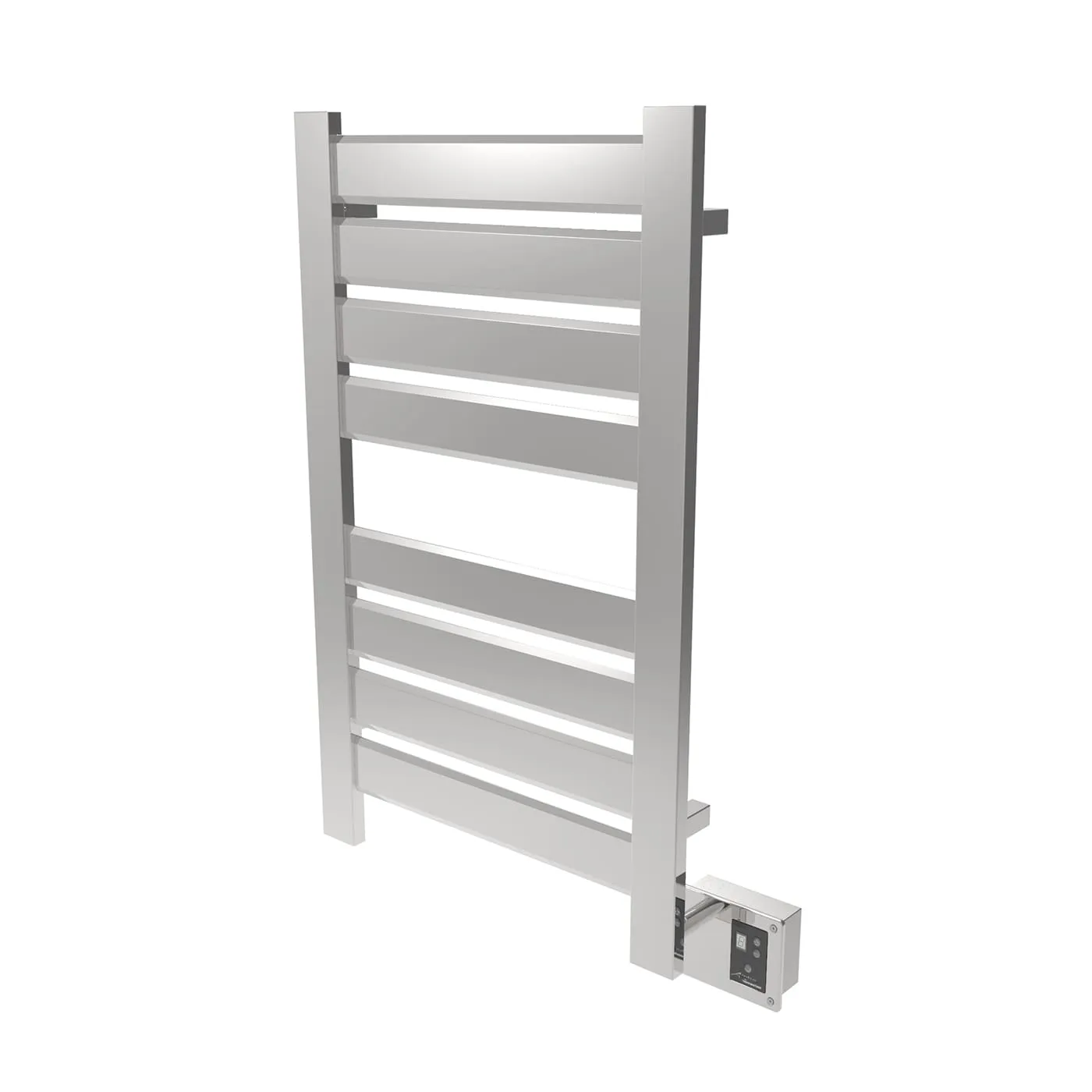 Amba Vega V-2338 Dual-Purpose Towel Warmer and Radiator with 8 Panels, Polished Finish