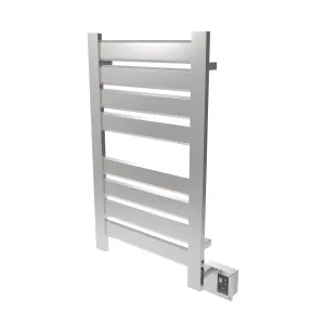 Amba Vega V-2338 Dual-Purpose Towel Warmer and Radiator with 8 Panels, Polished Finish