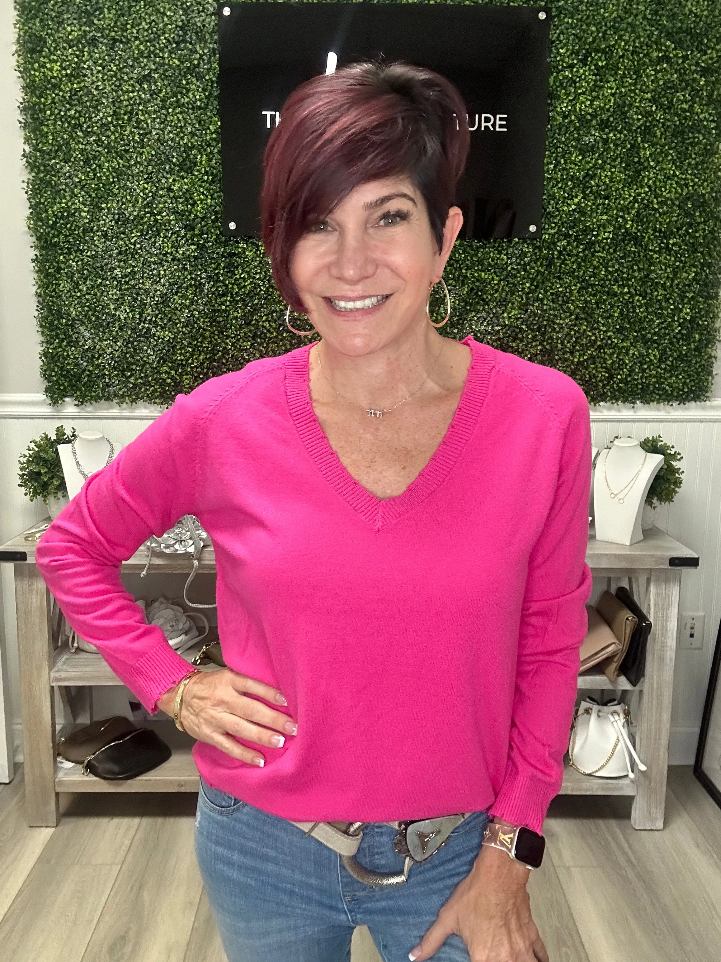 Andrea V-Neck Sweater