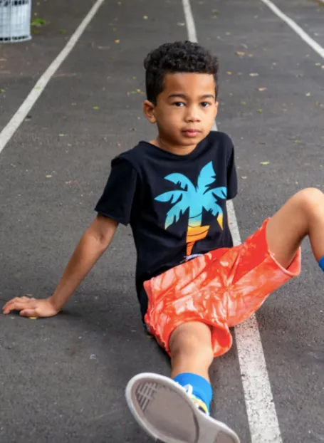 Appaman - Brighton Shorts in Lava Tie Dye