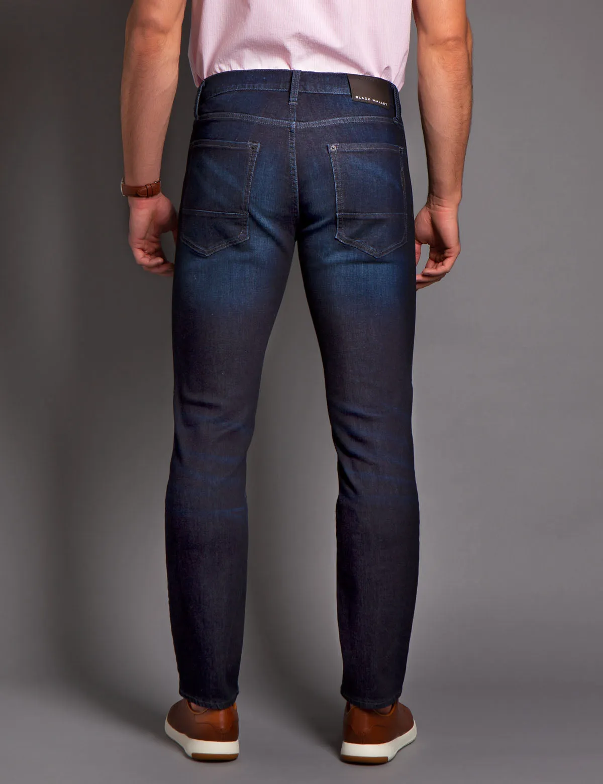 BLACK MALLET SLIM FIT DENIM