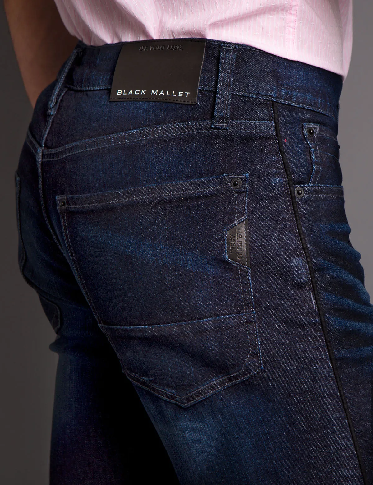 BLACK MALLET SLIM FIT DENIM