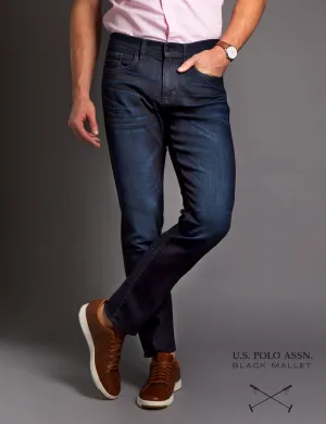 BLACK MALLET SLIM FIT DENIM