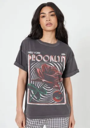Brooklyn Rose Graphic Tee