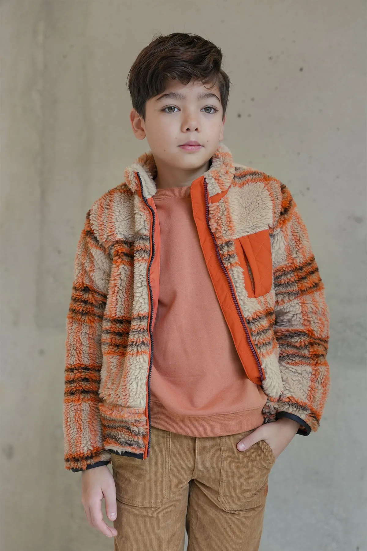 Cardigan KIMI Warm orange