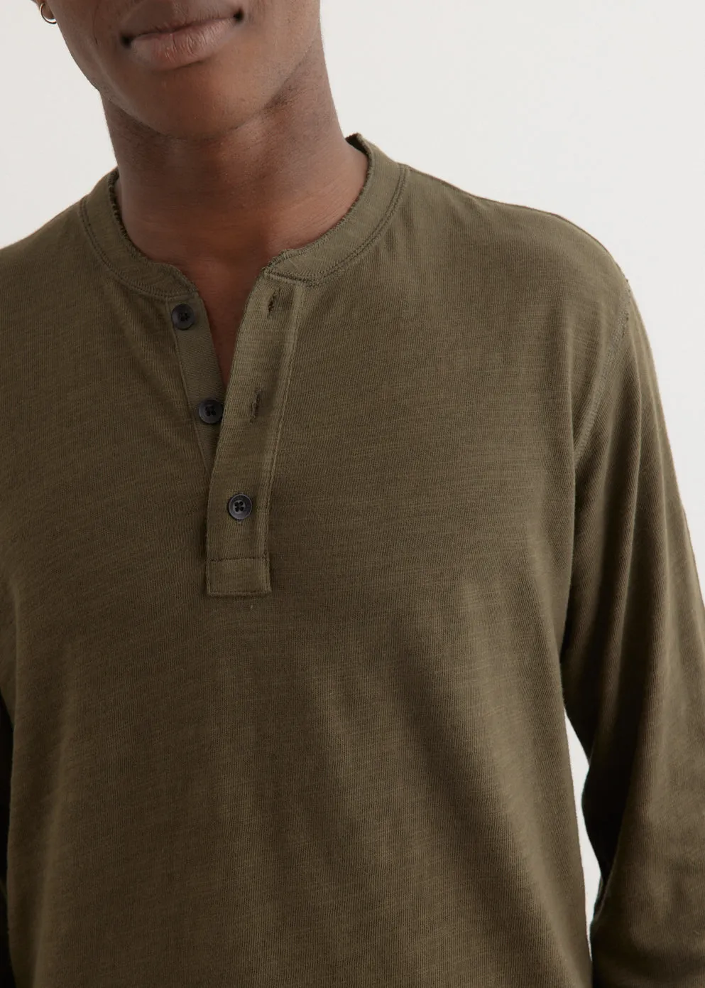 Classic Flame Henley Top