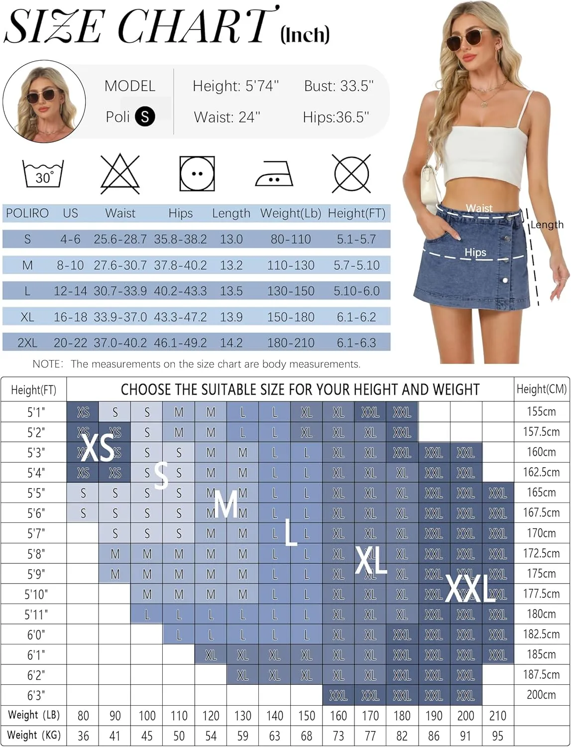 Denim Skort for Women Trendy Slit Mini Denim Skirt Casual Stretchy Jean Skirt with Shorts Summer Short Skirt