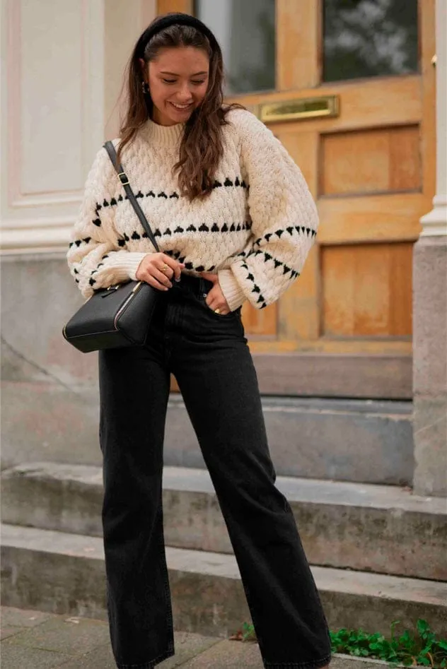Echo Straightleg Jeans - Retro Black