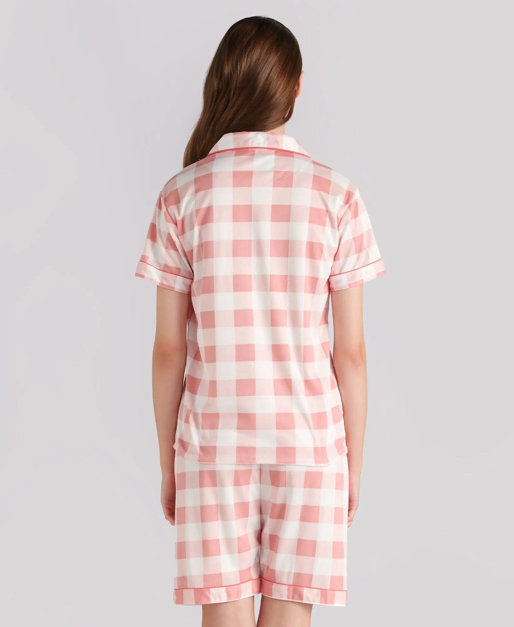 Energized Women's Checked PJ Set 701-2205W
