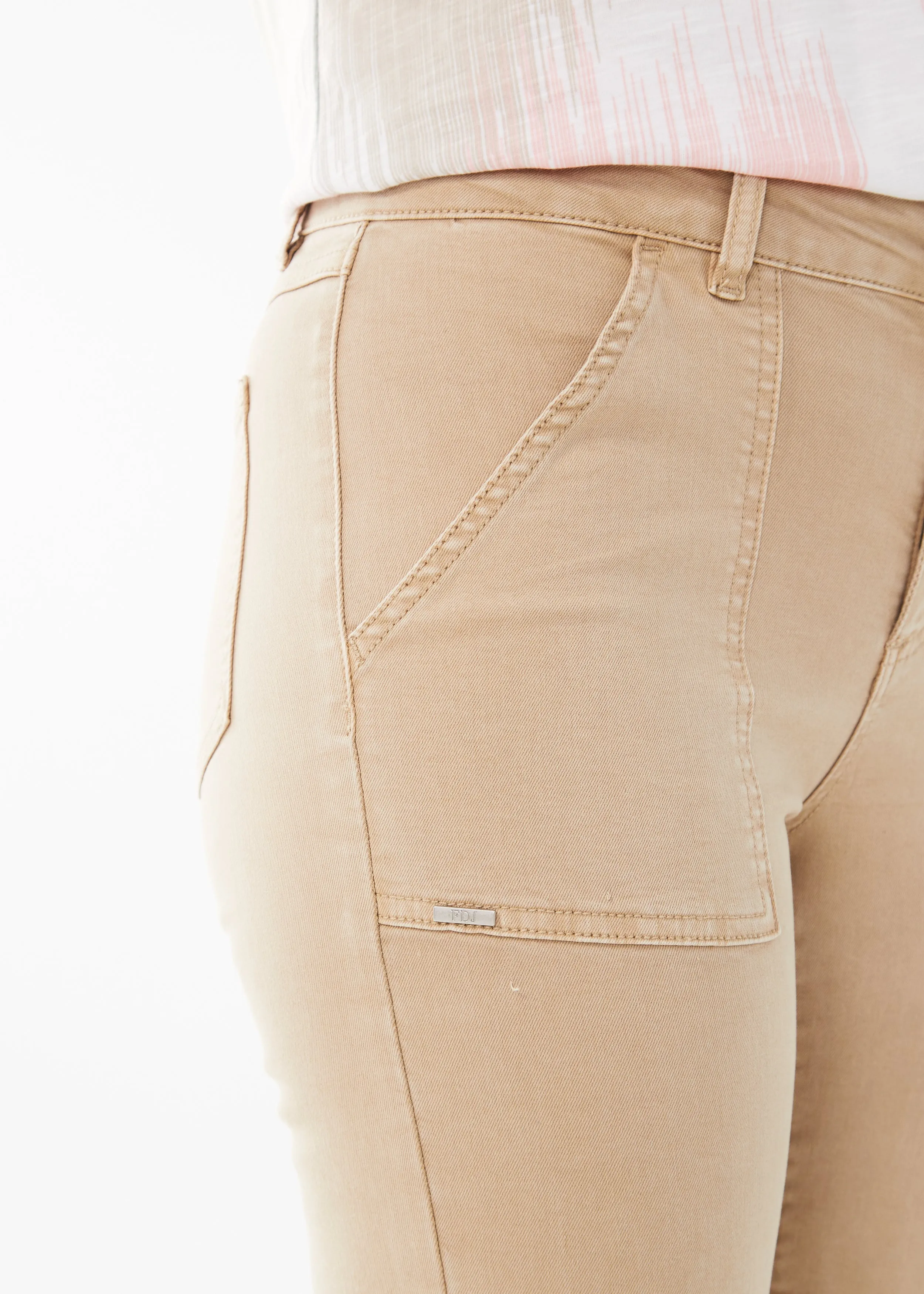 Euro Twill, Olivia Pencil Ankle Carpenter Pants