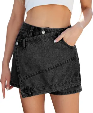 for Women Denim Mini Little Western A Line Plain Skirt Women 2025 Fashion