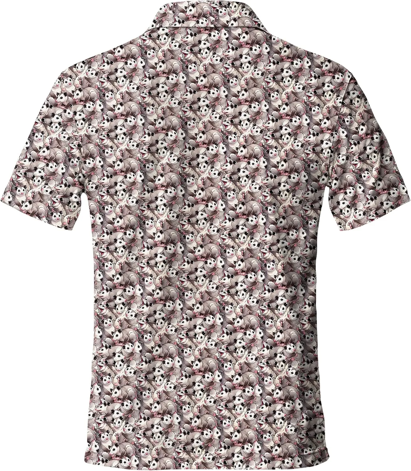Golf Polo Shirts for Men Golf Polos Vintage Funny Mens Polo Shirts Short Sleeve Button Up Shirt