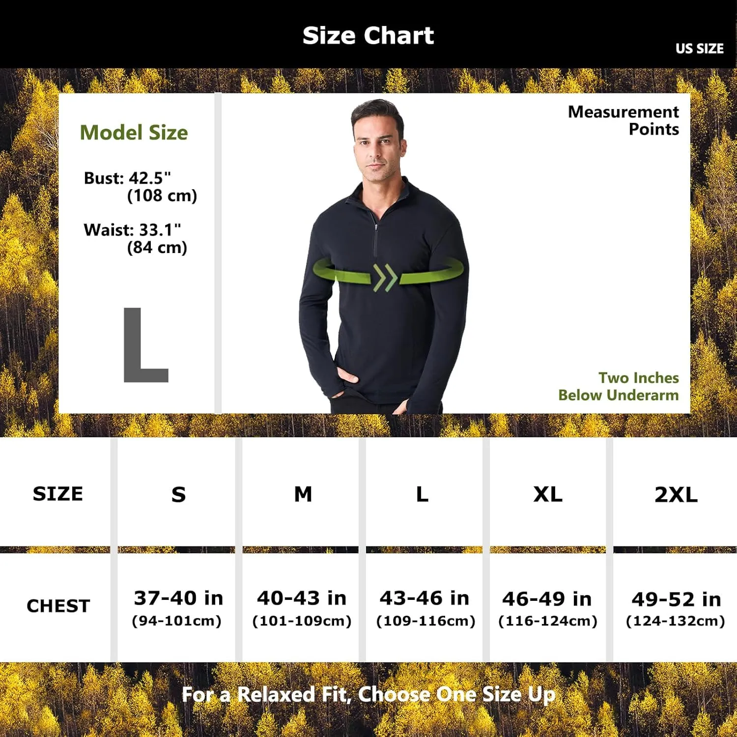 Merino Protect Merino Wool Base Layer Mens Soft Quarter Zip Pullover Sweaters Heavyweight Long Sleeve Shirt Hiking Hunting