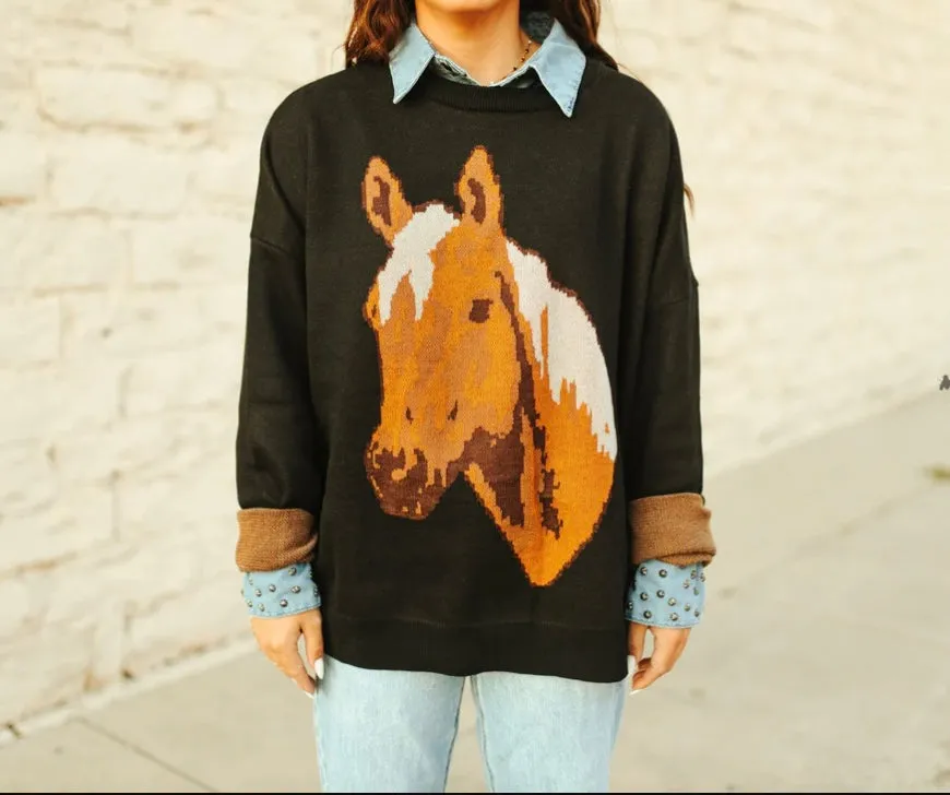 Pecos palomino sweater