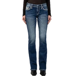 Rock Revival Mint Leaf Boocut Jeans
