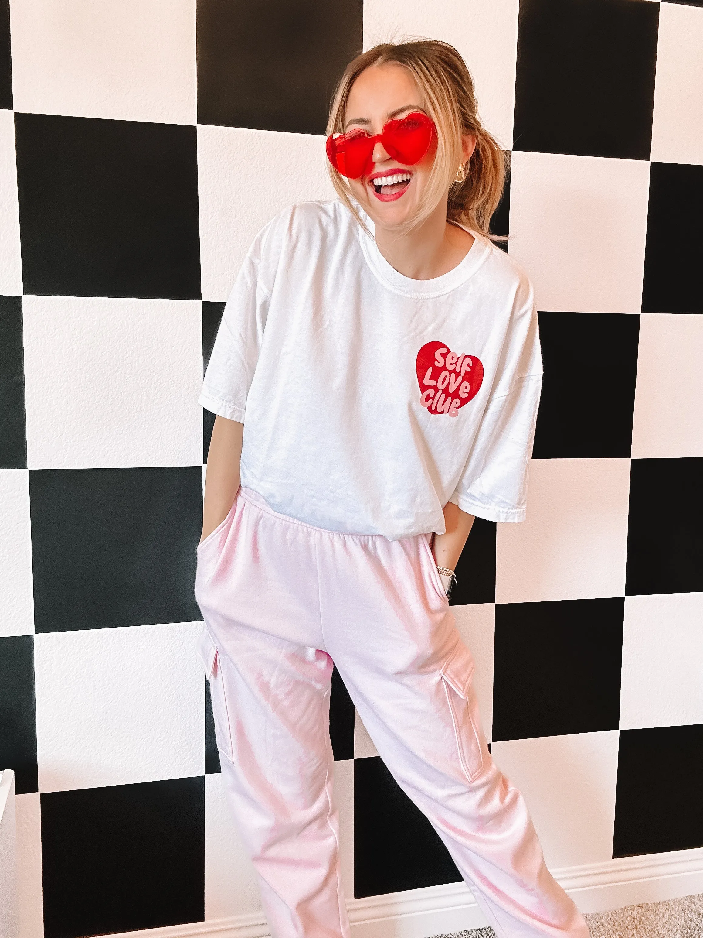 Self Love Club - Be Kind To Your Mind (pf&b) - Comfort Colors Tee