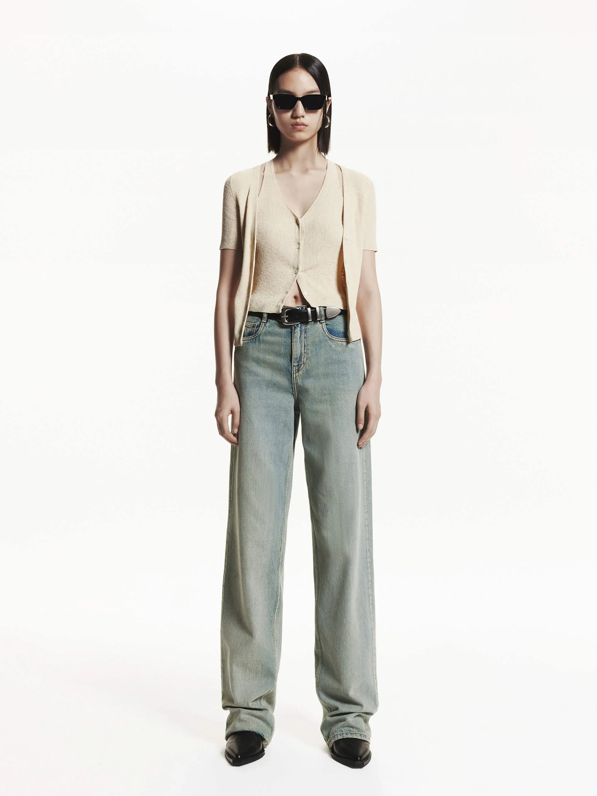 Straight Leg Vintage Jeans
