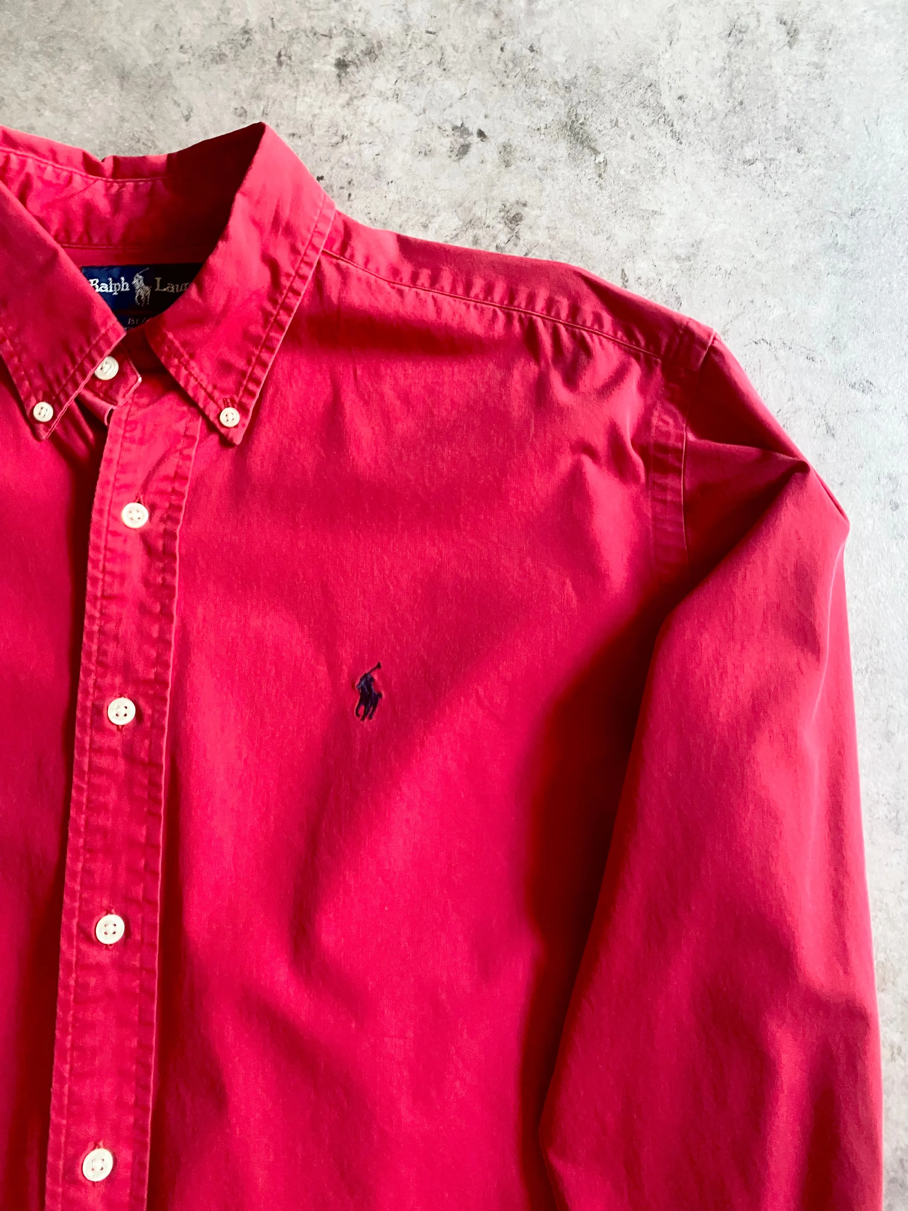 Vintage Ralph Lauren Polo Button Up (XL)