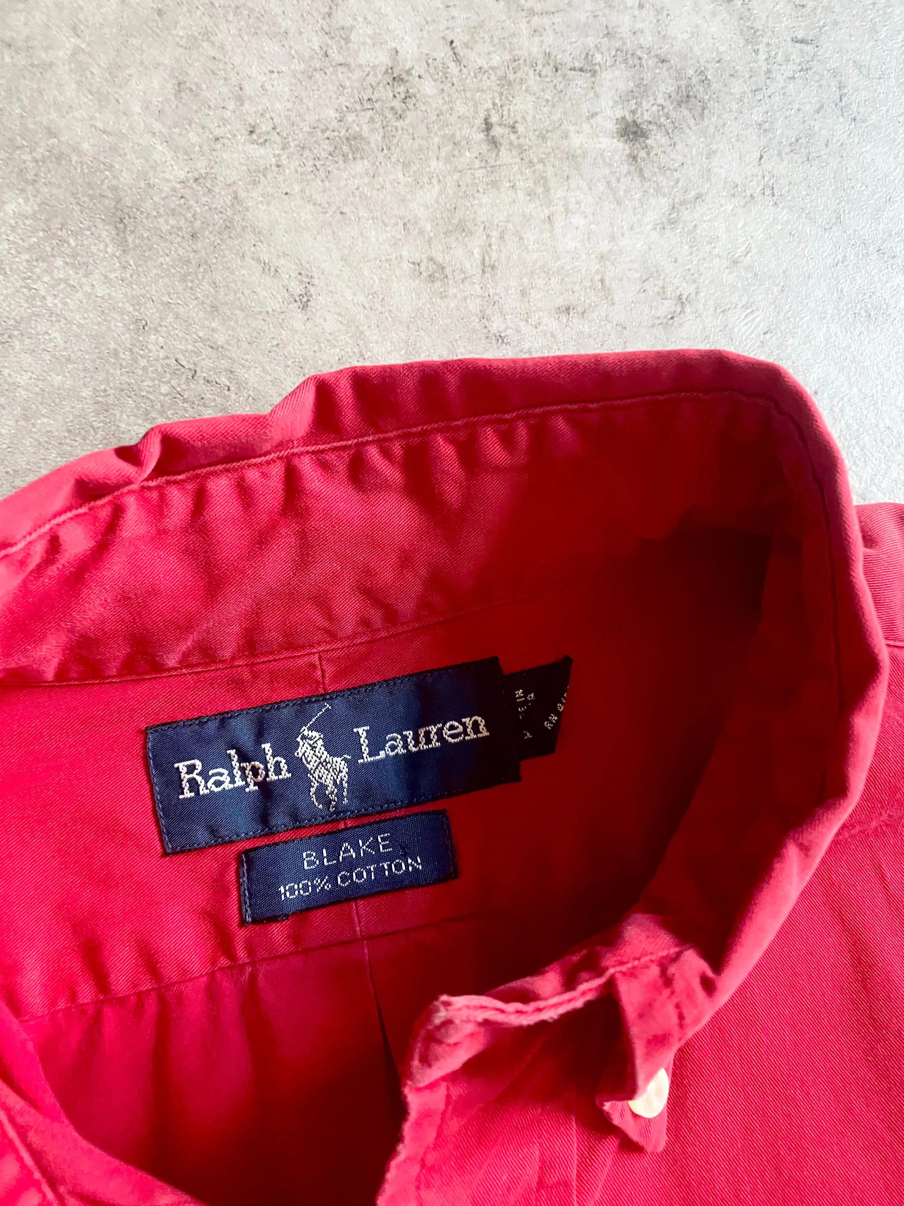 Vintage Ralph Lauren Polo Button Up (XL)