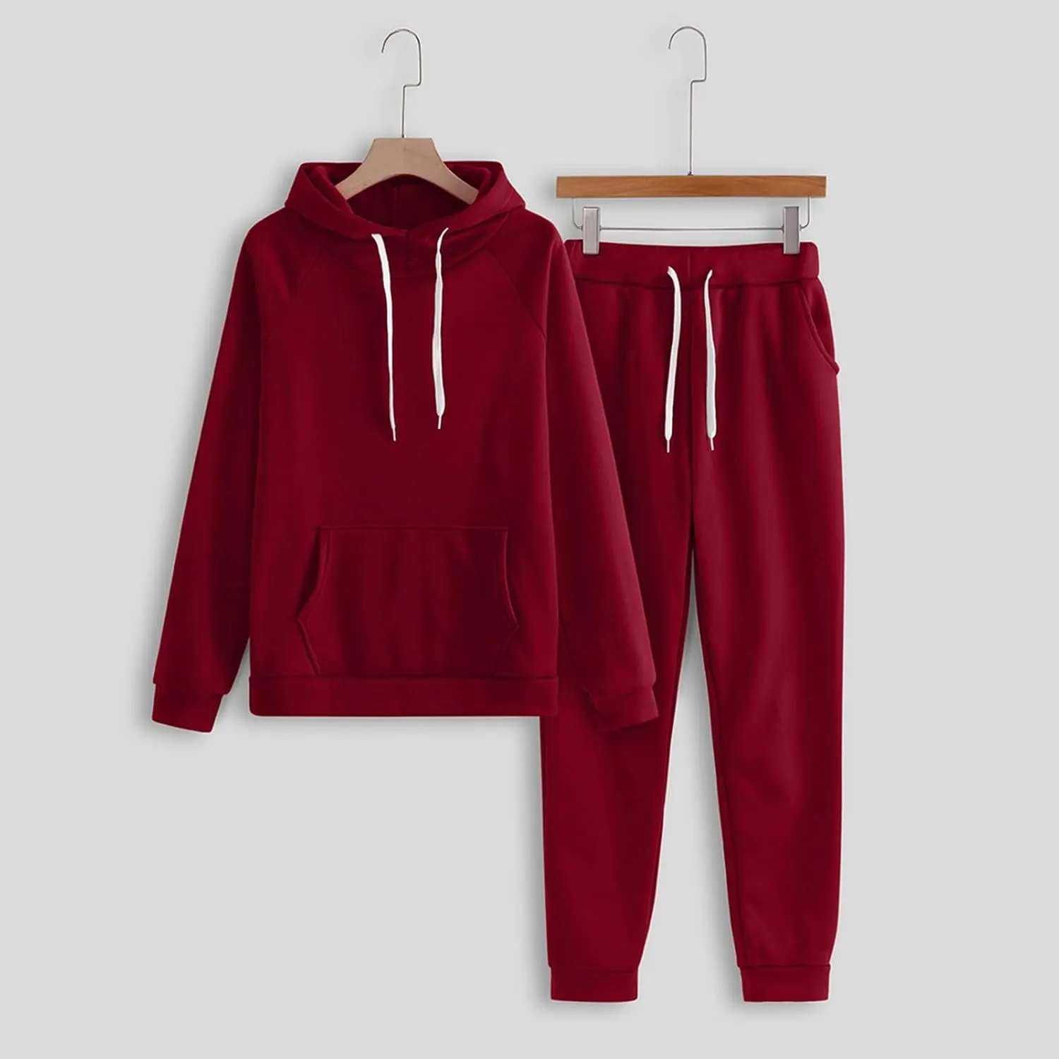 Womens 2 Piece Outfits Long Sleeve Crewneck Made Winter Two Piece Travel Outfits Sweatsuits Tracksuits
